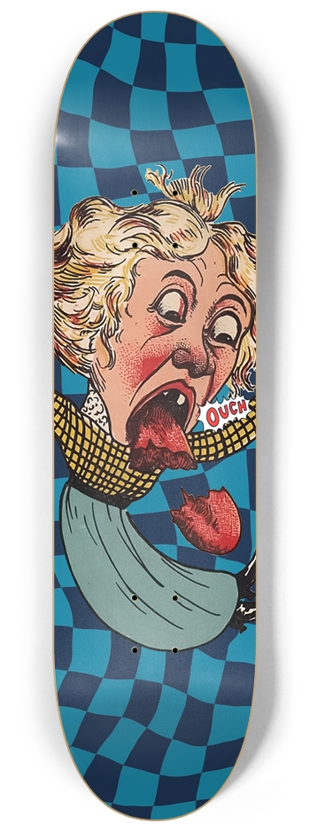 Ouch 8-1/4 Skateboard Deck