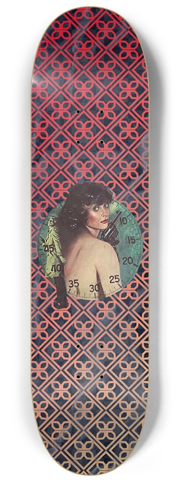 Around The Clock 8-1/4 Skateboard Deck