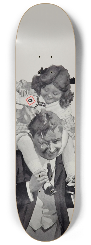 Flammable 8-1/4 Skateboard Deck