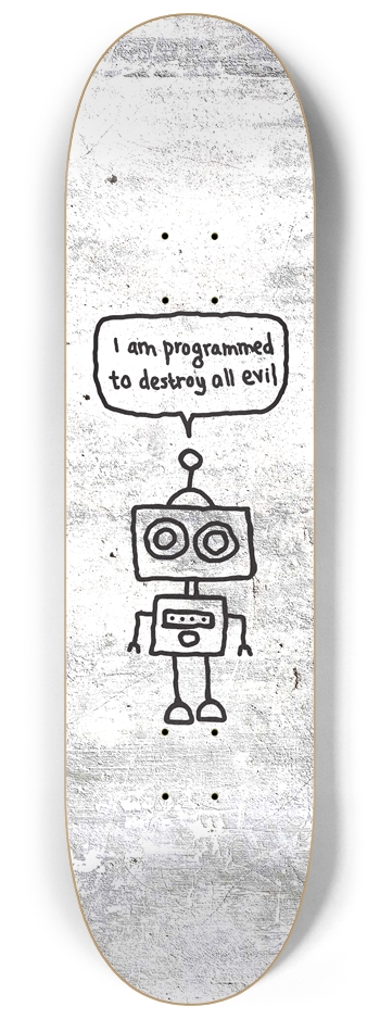 Good Robot 8-1/4 Skateboard Deck