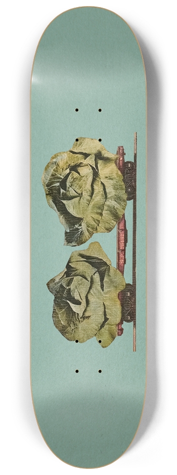 Cabbages 8-1/4 Skateboard Deck