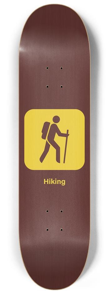 Hiking 8-1/4 Skateboard Deck
