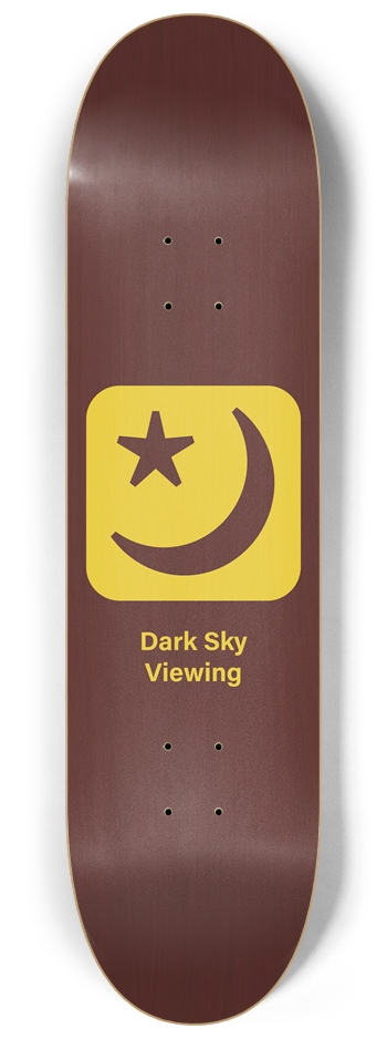 Dark Sky Viewing 8-1/4 Skateboard Deck