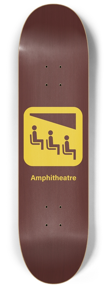 Amphitheatre 8-1/4 Skateboard Deck