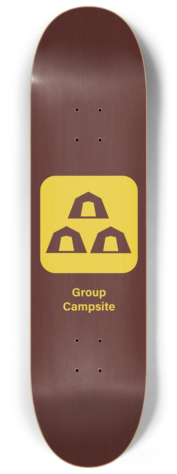 Group Campsite 8-1/4 Skateboard Deck