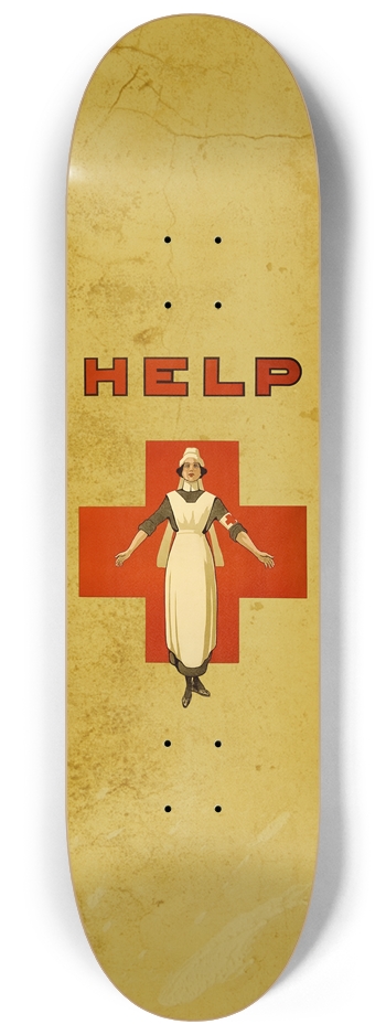 Help 8-1/4 Skateboard Deck