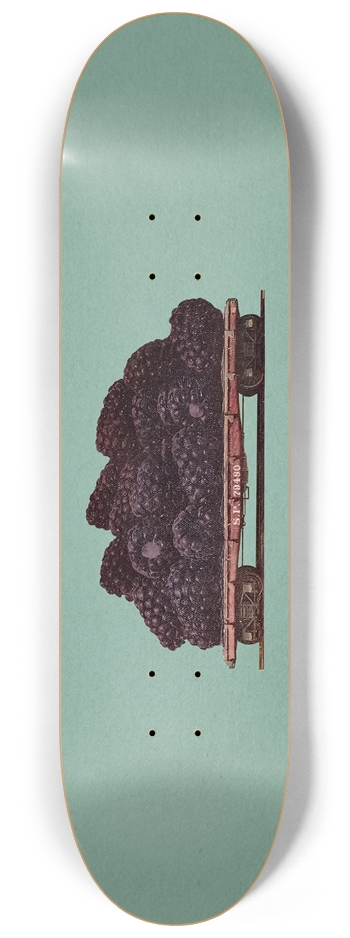 Blackberries 8-1/4 Skateboard Deck
