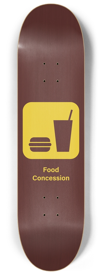 Food Concession 8-1/4 Skateboard Deck