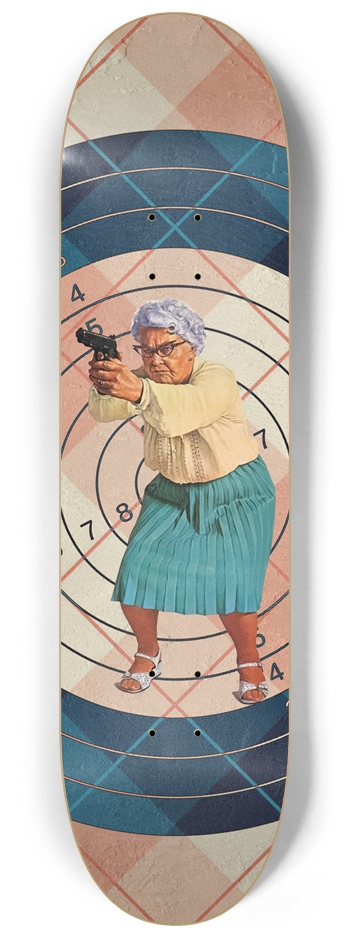 Badass Grandma 8-1/4 Skateboard Deck