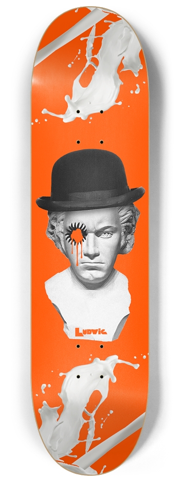 Ludwig 8-1/4 Skateboard Deck
