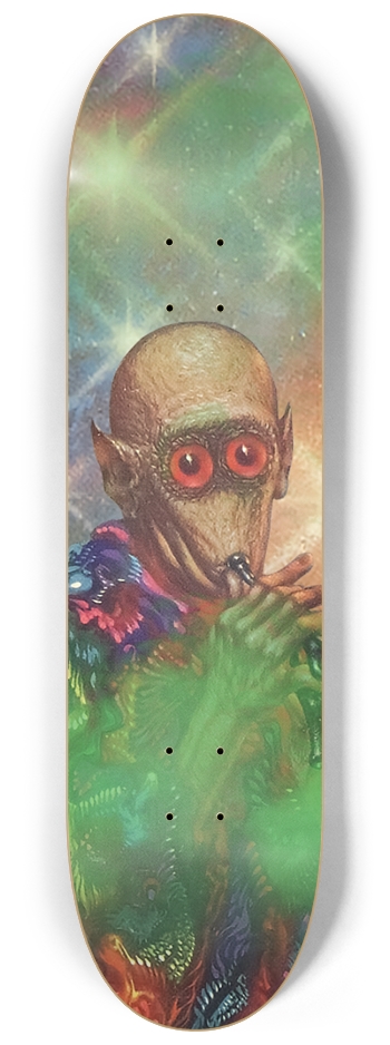 Green Smoke 8-1/4 Skateboard Deck