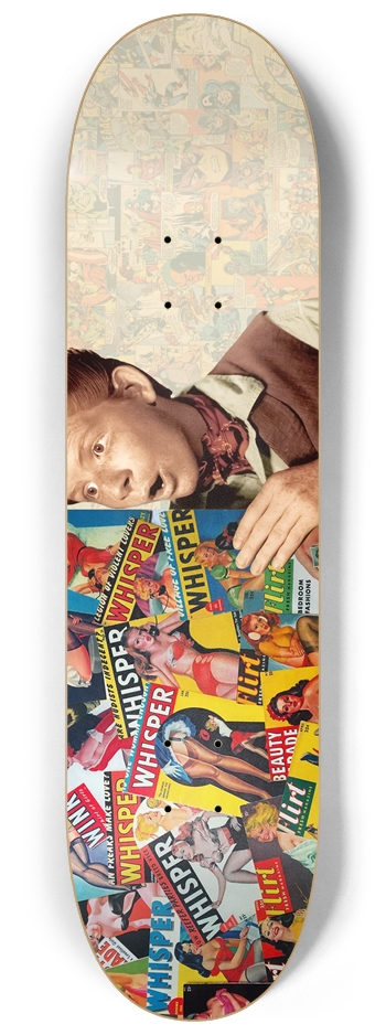 Comics To Pinups 8-1/4 Skateboard Deck