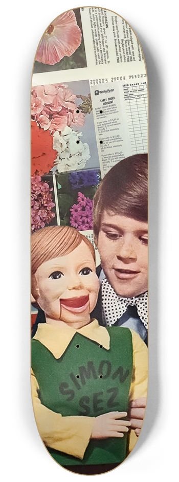 Simon Sez 8-1/4 Skateboard Deck