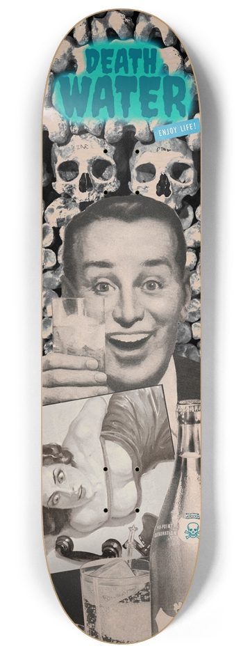 Death Water 8-1/4 Skateboard Deck