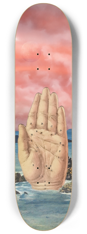 Reading 8-1/4 Skateboard Deck