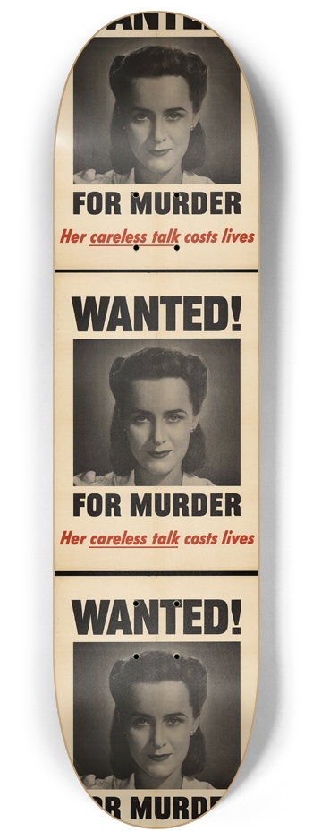 Careless Talk 8-1/4 Skateboard Deck