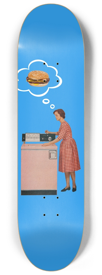 Cheeseburger 8-1/4 Skateboard Deck