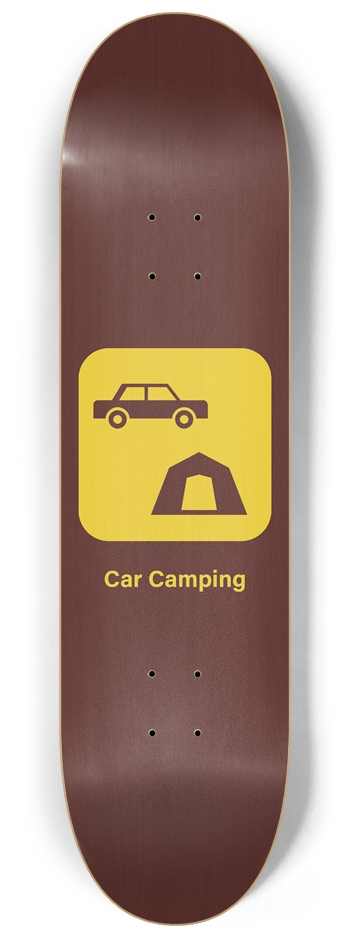 Car Camping 8-1/4 Skateboard Deck