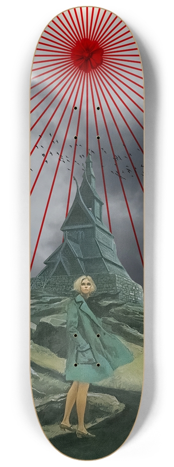 Flower Sun 8-1/4 Skateboard Deck