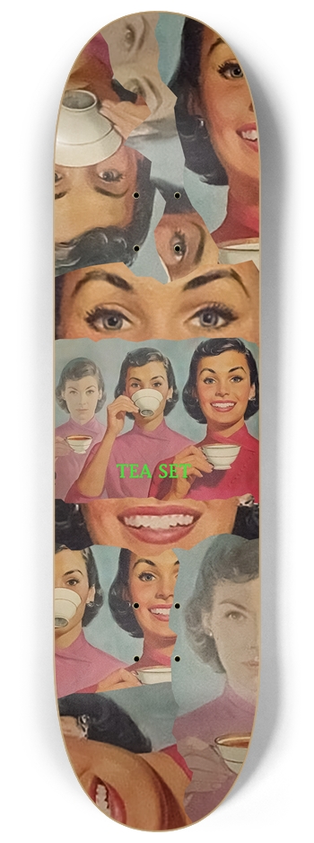 Tea Set 8-1/4 Skateboard Deck