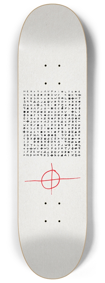 Zodiac 8-1/4 Skateboard Deck