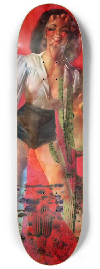 Red Hot 8-1/4 Skateboard Deck
