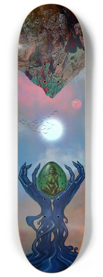 Back To The Egg 8-1/4 Skateboard Deck