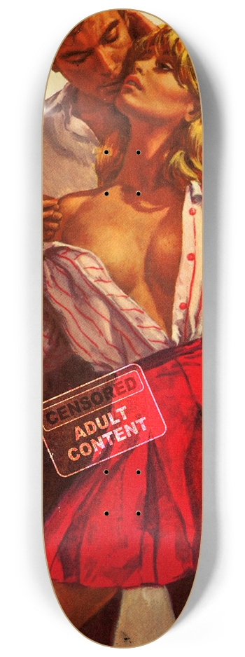 Censored 8-1/4 Skateboard Deck