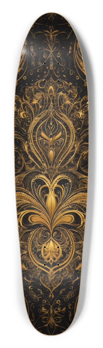 Longboard | BLACK GOLD 002 Longboard Shape