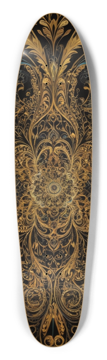Longboard | BLACK GOLD 004 Longboard Shape