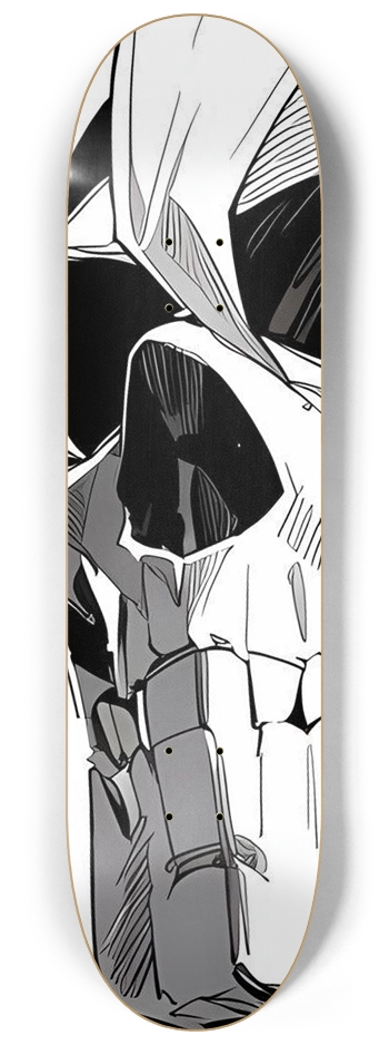 ANIME- NUMBSKULL LOGO 8-1/4 Skateboard Deck