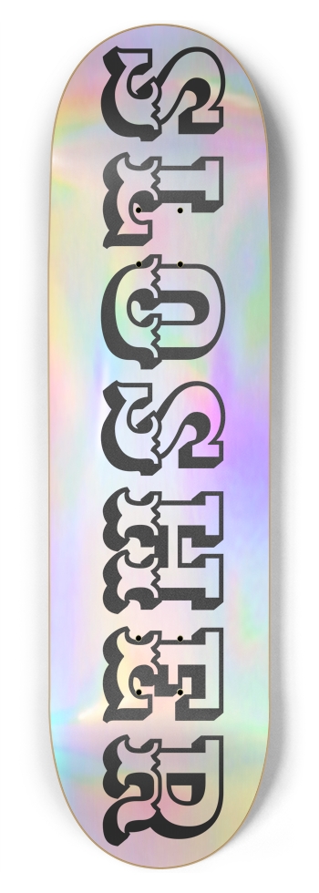 SLOSHER classic reflected 8-3/4 Inch Skateboard