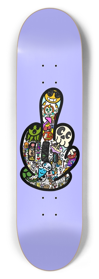 Loogi Acid Bird 8-1/2 Skateboard Deck