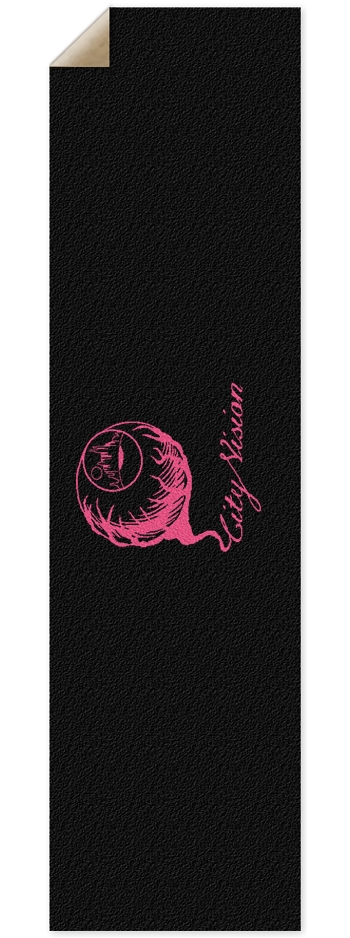 Black & Pink Logo Griptape 9 x 33 Inch Griptape