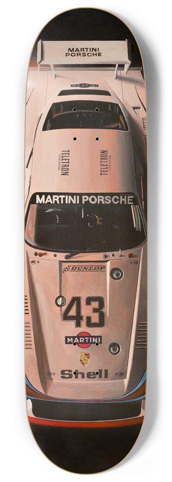 9" Porsche Moby Dick 9 Inch Skateboard