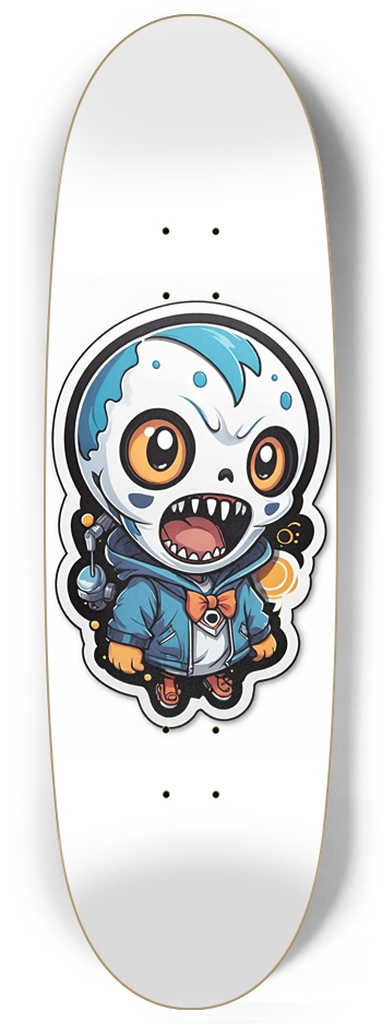 Screamer Mutant Cousin Skate Deck Egg Shape