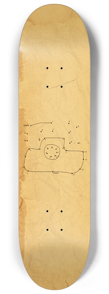 Telephone 8-1/4 Skateboard Deck