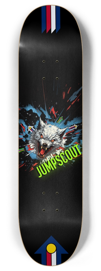 Wolf Eighter 8 Inch Skateboard Deck