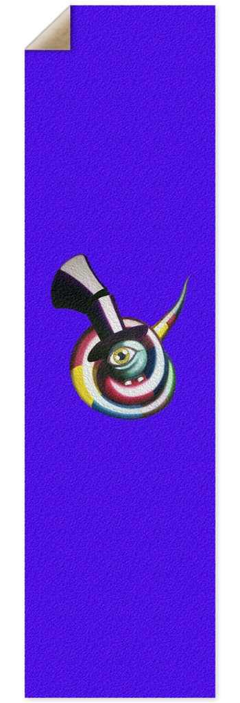 Ethereal Wormsnake Portrait Griptape 10 x 36 Inch Griptape