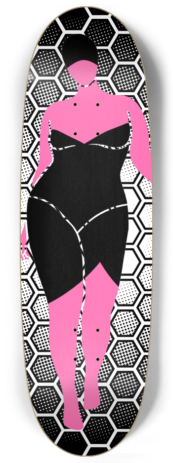 Siren Sister Custom Egg Shape Skateboard