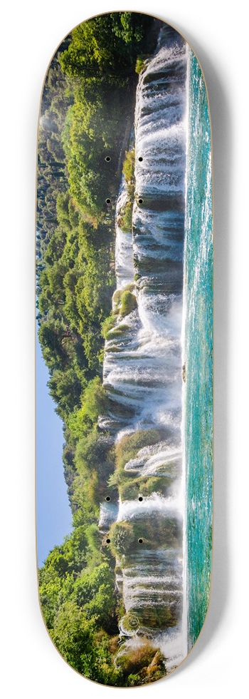 Plitvice Lakes 9.00 9 Inch Skateboard