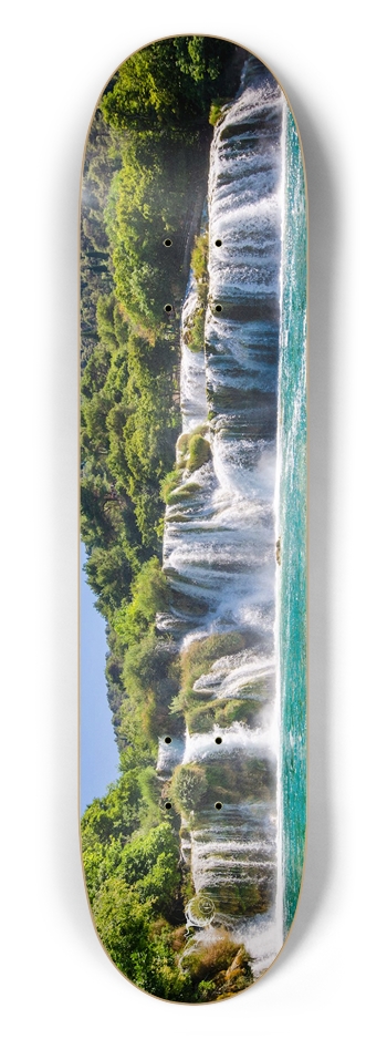 Plitvice Lakes 7.50 7-1/2 Skateboard Deck