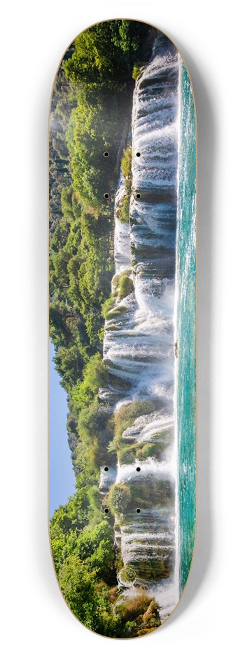 Plitvice Lakes 7.62 7-5/8 Skateboard Deck
