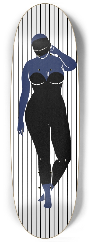 Siren Sister 2 Custom Skateboard Egg Shape