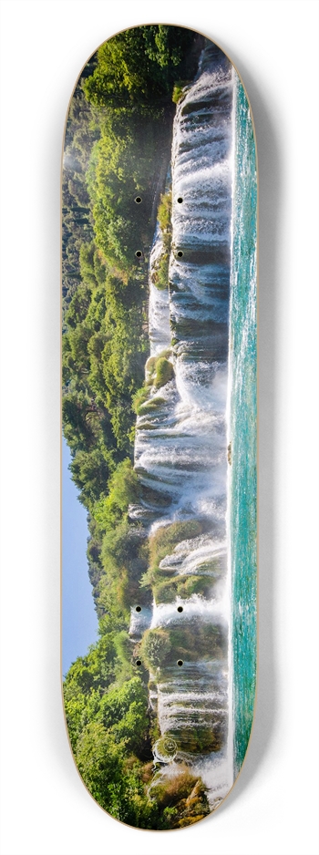 Plitvice Lakes 7.75 7-3/4 Skateboard Deck