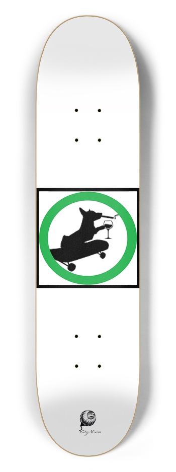 Cool Dog 7.50 7-1/2 Skateboard Deck
