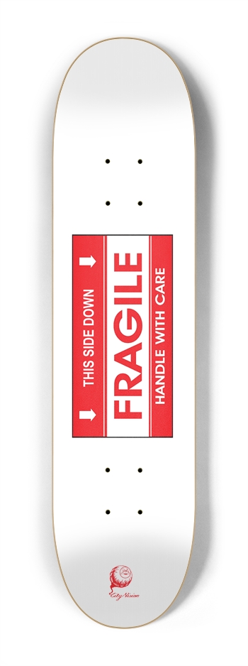Fragile Mini 7.25 7-1/4 Mini/Kid Skateboard