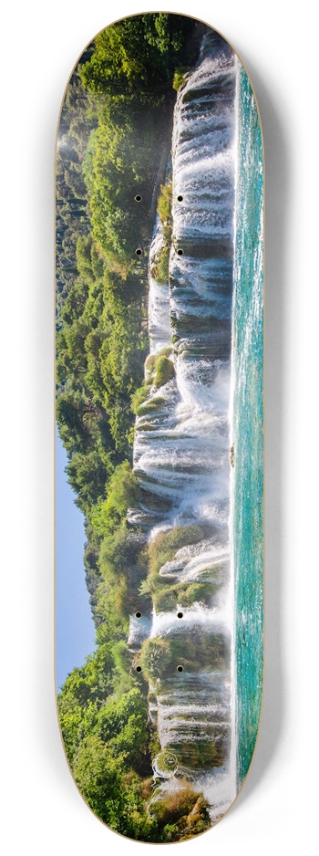 Plitvice Lakes 8.25 8-1/4 Skateboard Deck