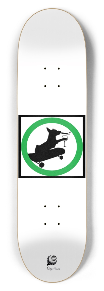 Cool Dog - 8.50 8-1/2 Skateboard Deck