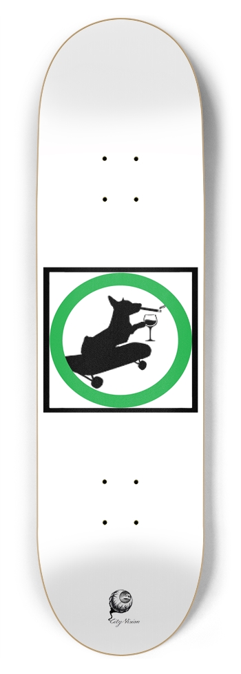 Cool Dog - 8.75 8-3/4 Inch Skateboard